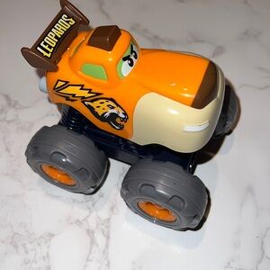 NWOT MoonToy Cartoon Animal Monster Mouth Moving Trucks Leopard Toddler Toys